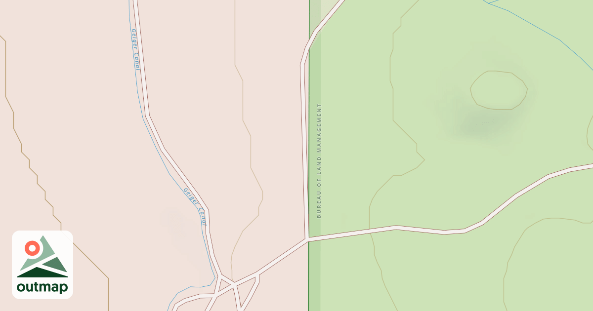 Map of BLM National GTLF Public Motorized Roads 53ca8faa-2c2f-4b4c-8854-0b8a21f43c60