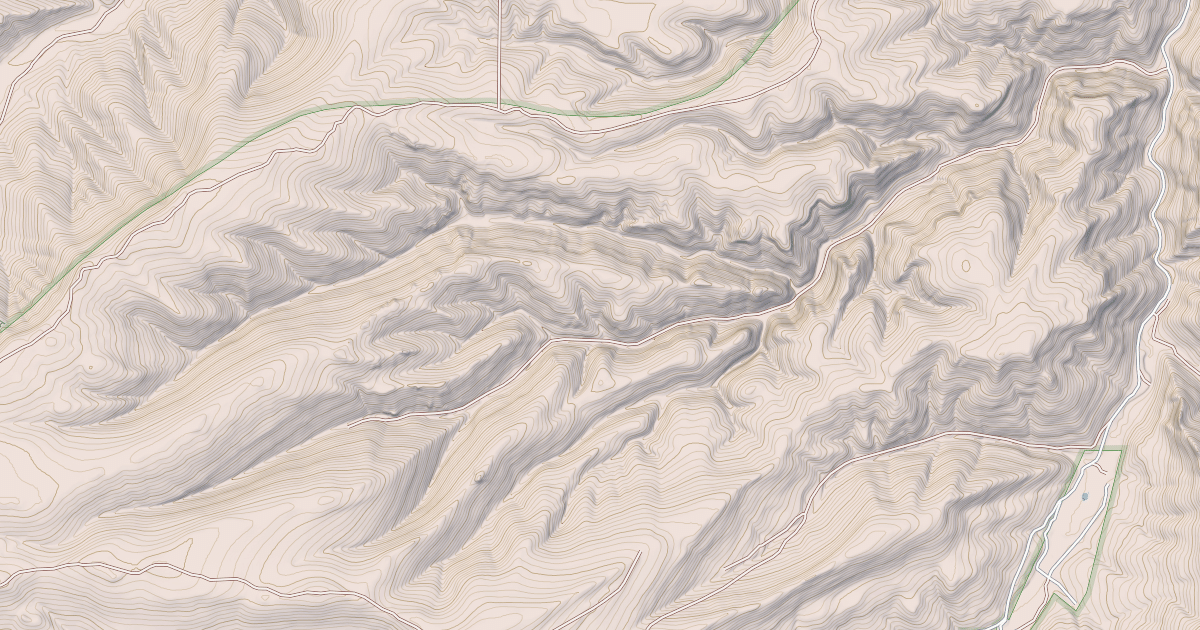 Map preview of HAY CANYON