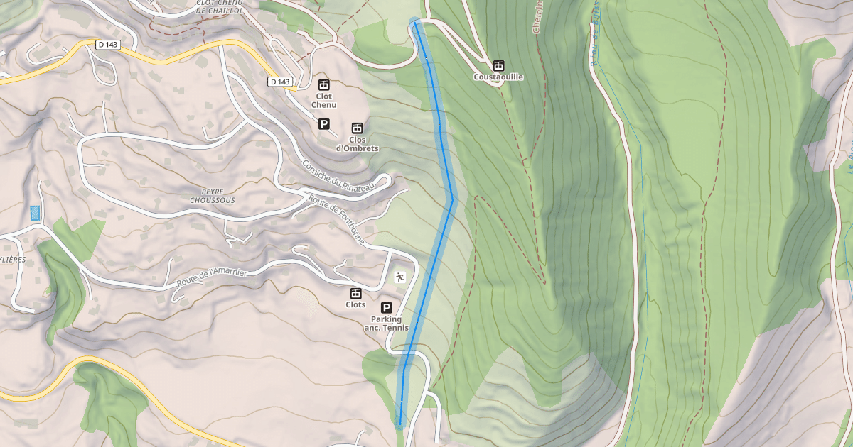 Map preview of Le Forest