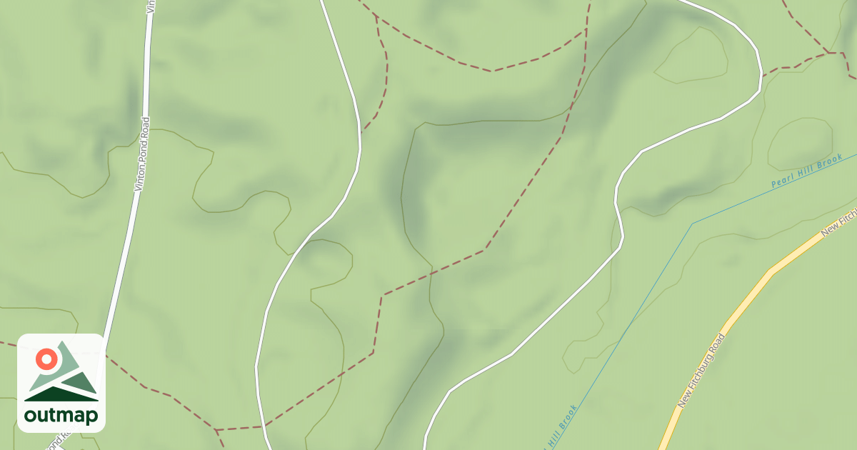 Map of Friends' Trail (Yellow)