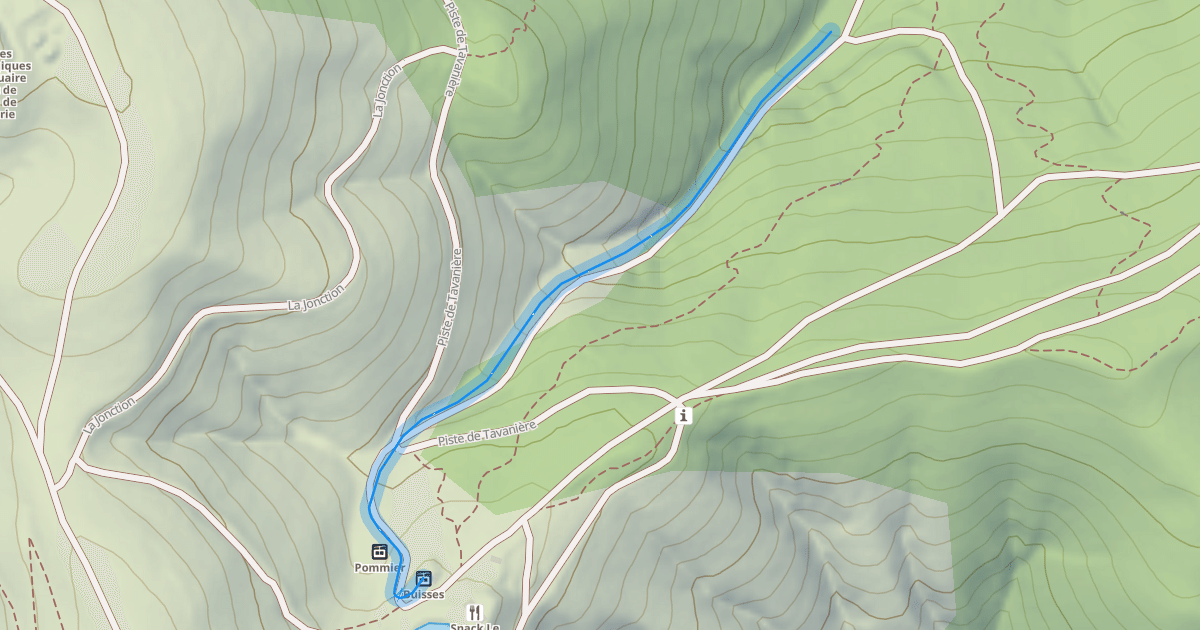 Map preview of Le Vallon