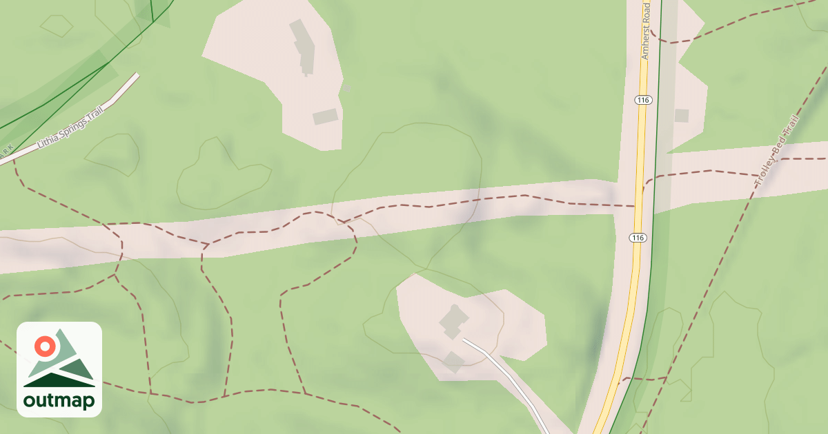 Map of Powerline Trail