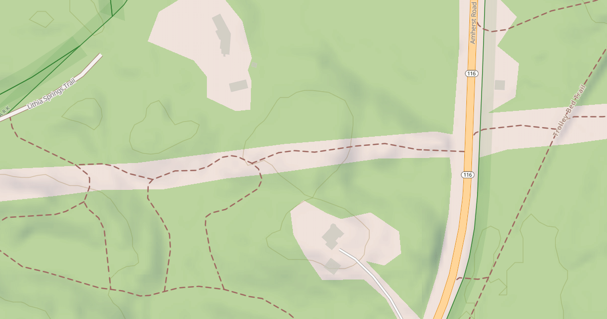 Map preview of Powerline Trail