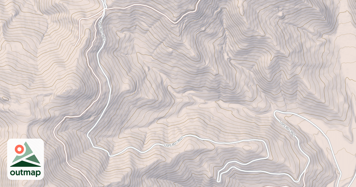 Map of FIVE WAY