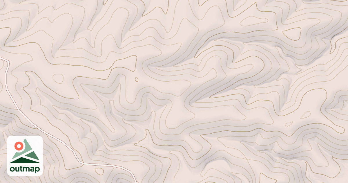 Map of HILL TOP