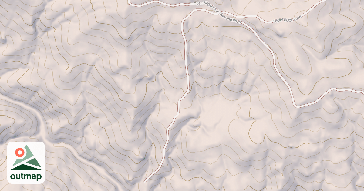 Map of OPEN RIDGE SPUR C