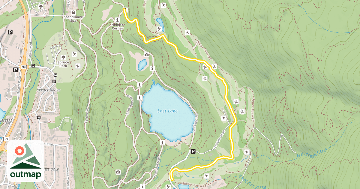Map of Poler's Road