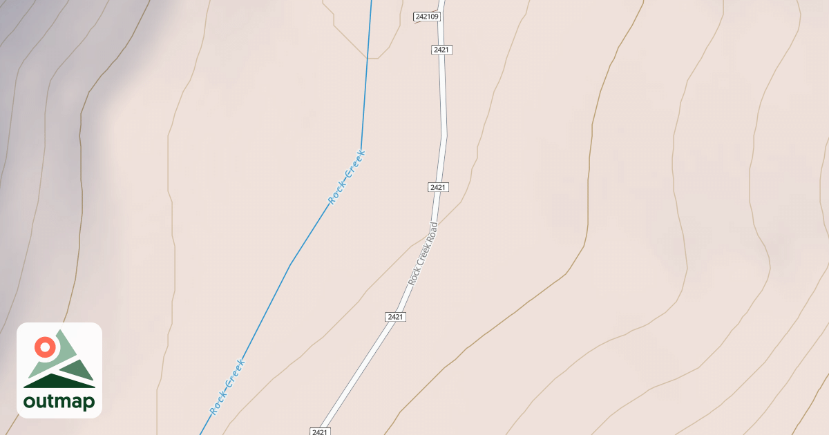 Map of DISPERSED CAMPSITE