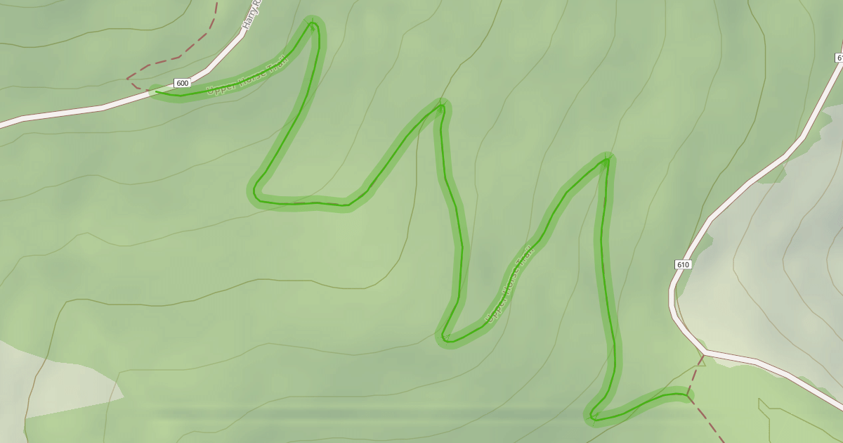 Map preview of Upper Horse Trail