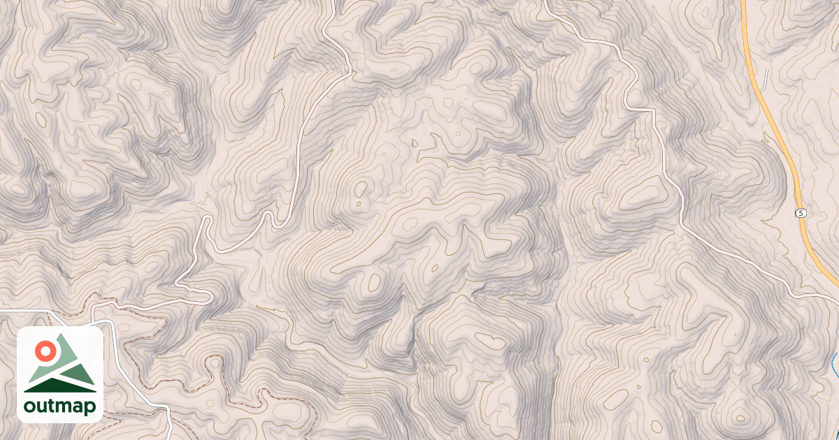 Map of USFS National Forest System Roads {EE057ACB-248A-4841-97A6-96A65A89A0F2}