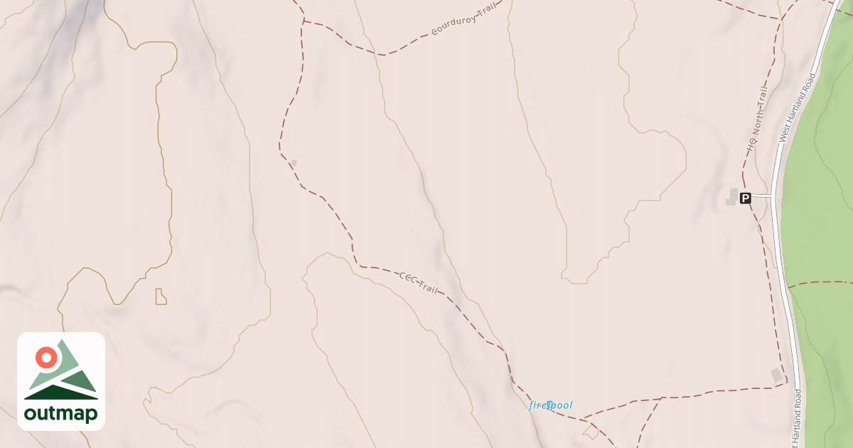 Map of CCC Trail