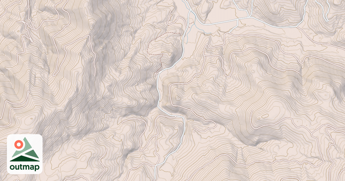 Map of LOST PARK CREEK