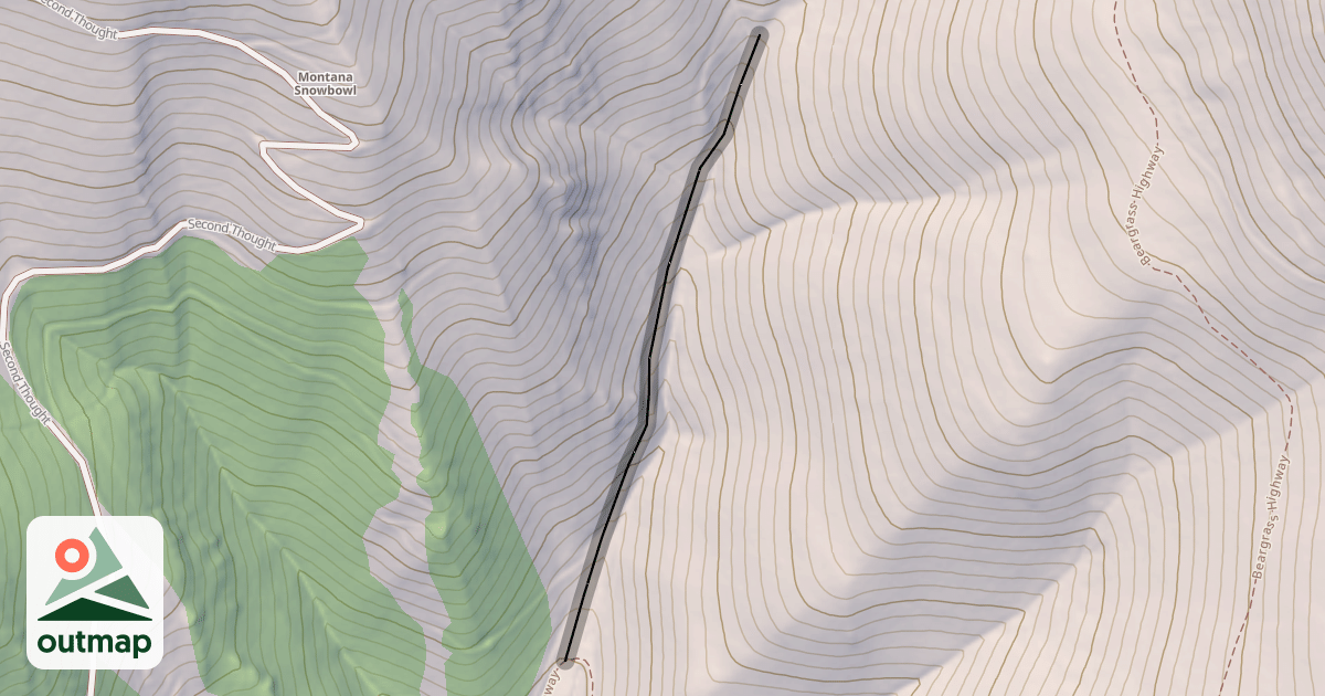 Map of Bowl Out Run