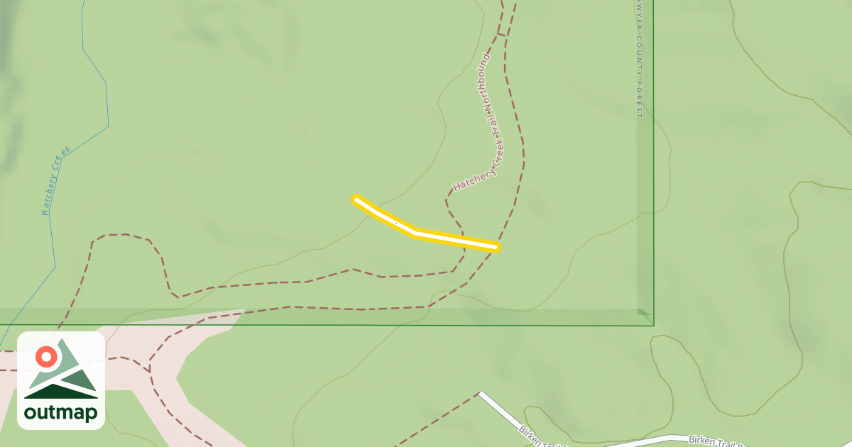 Map of Birkebeiner Trail