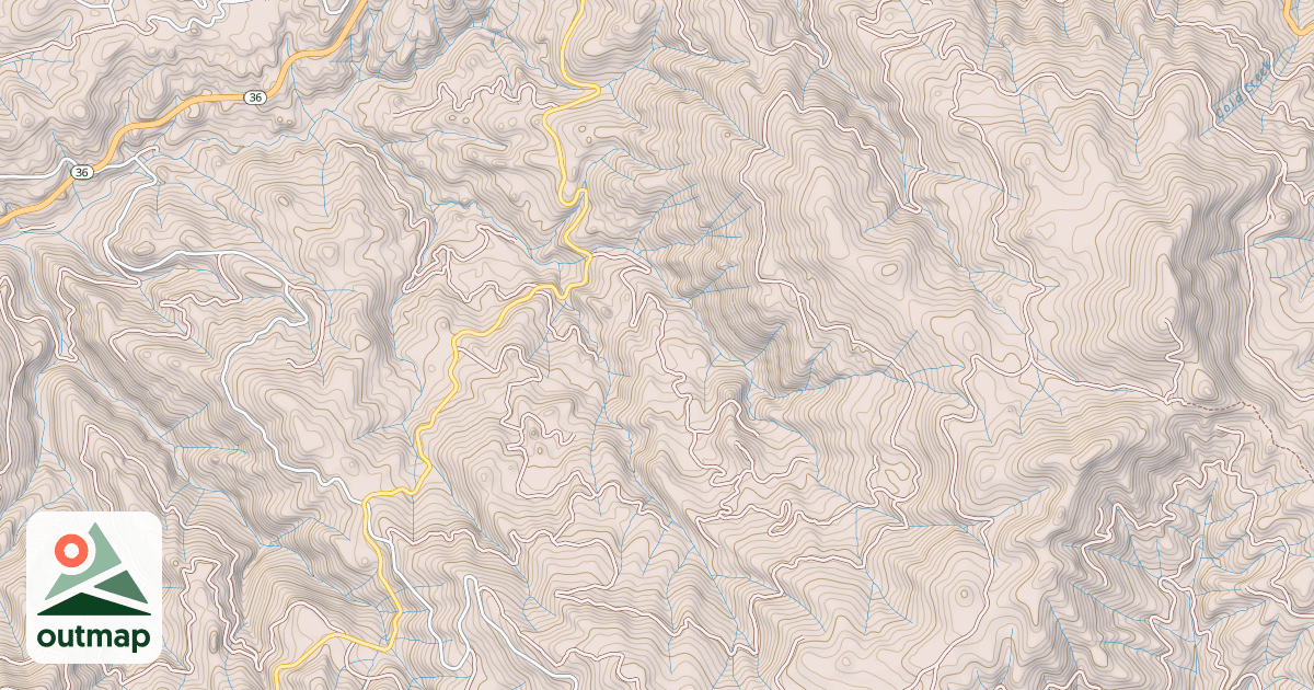 Map of BLUE POINT RG