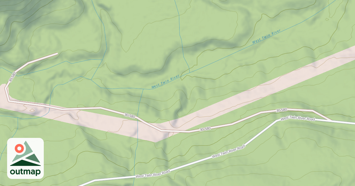 Map of USFS Motor Vehicle Use Map Roads {B2CE0C67-C036-41D9-97C5-8F62F9C6C604}