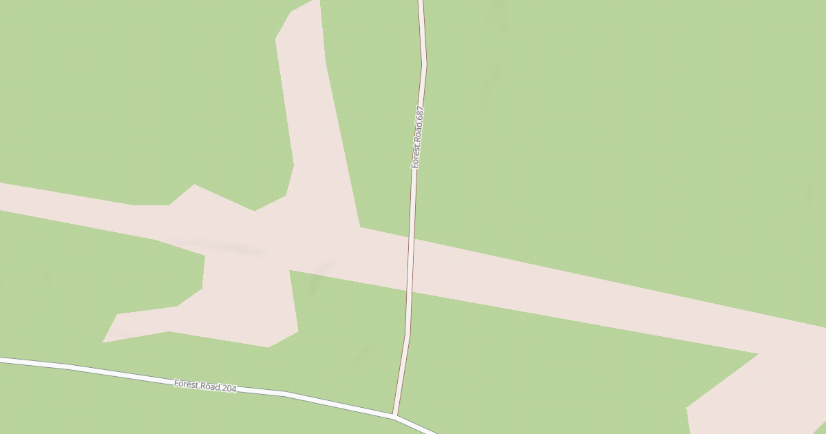 Map preview of FR 687