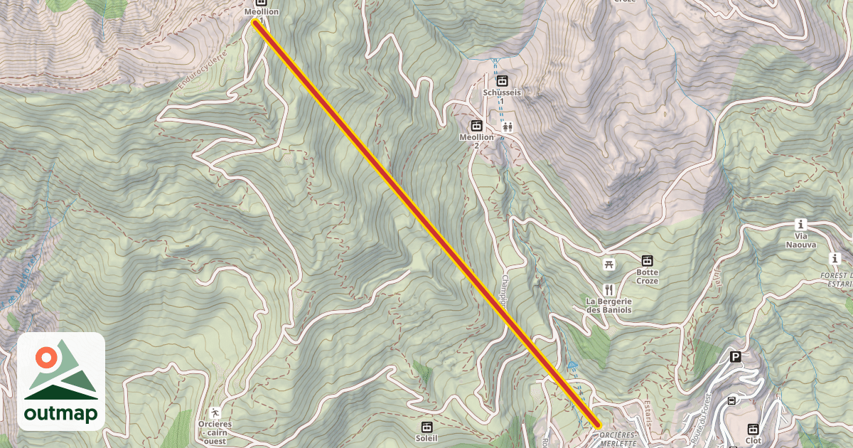 Map of Muande