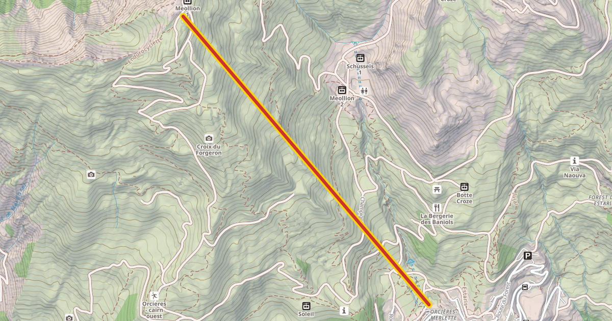 Map preview of Muande