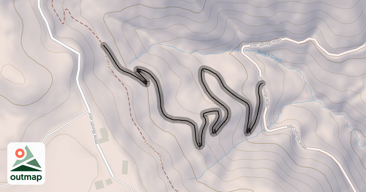 Map of Alchemist Trail