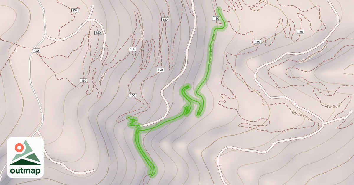 Map of Lower El Dorado