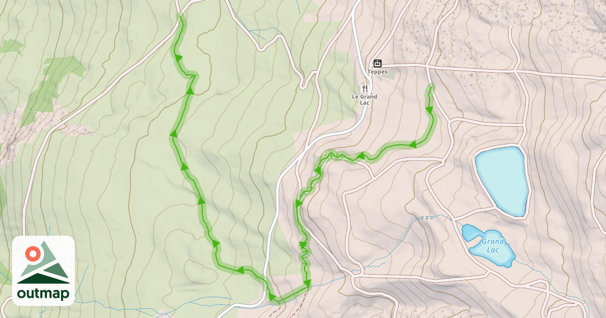 Map of DH1 Easy Rider