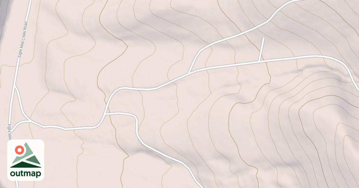 Map of EIGHTMILE MILL HOLLOW