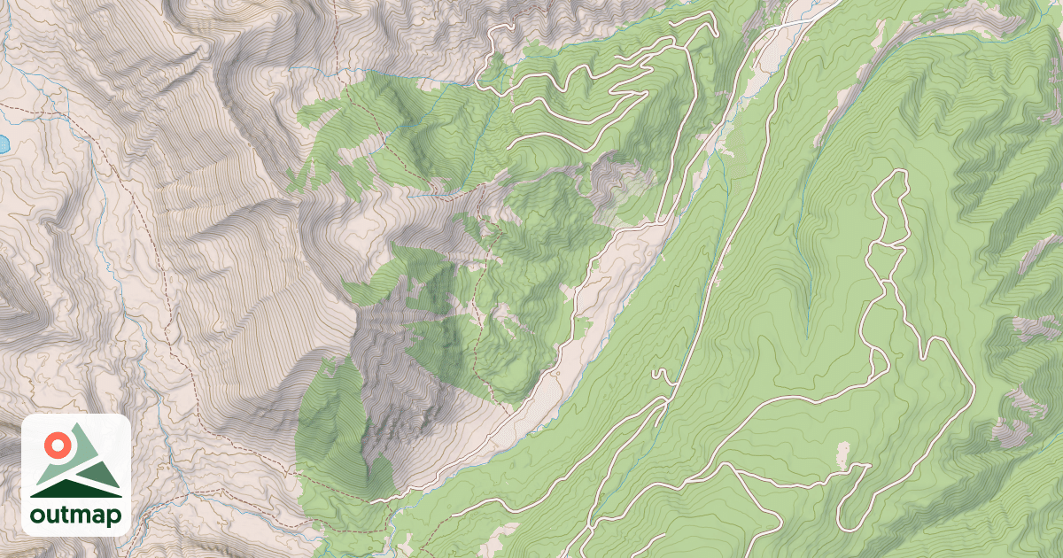 Map of BEAR CREEK