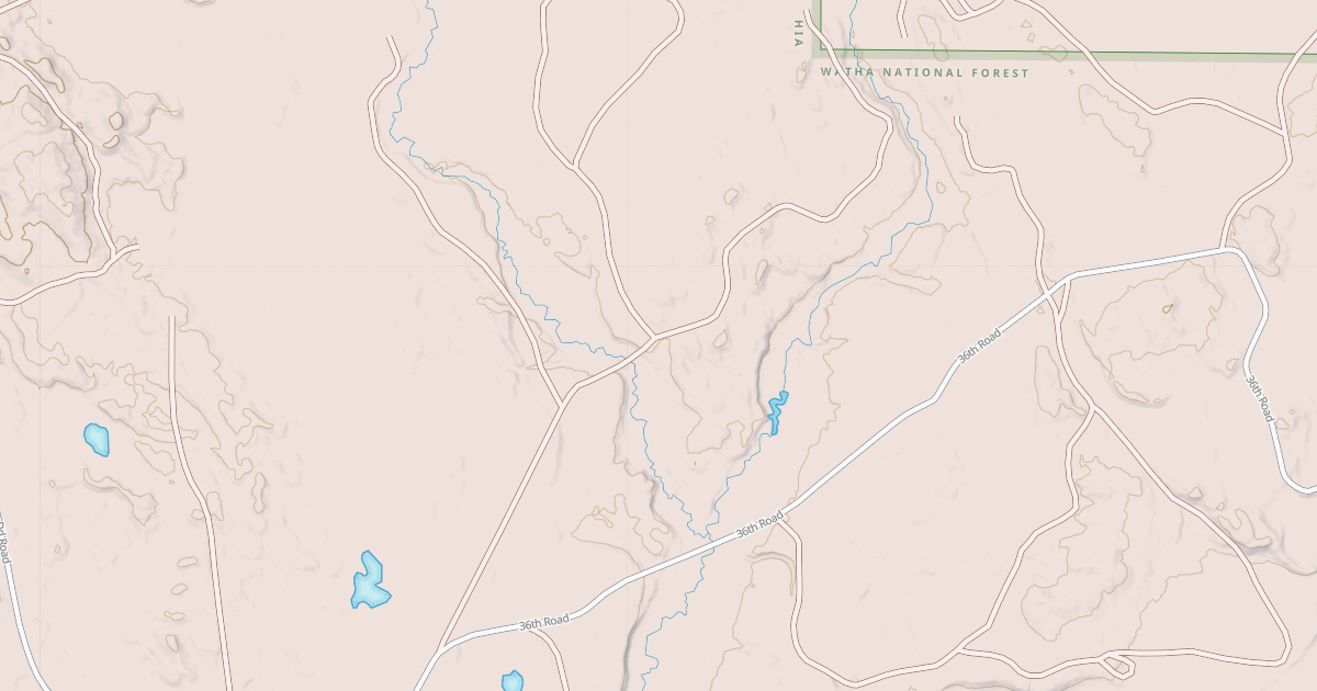 Map preview of BLACK CREEK NORTH