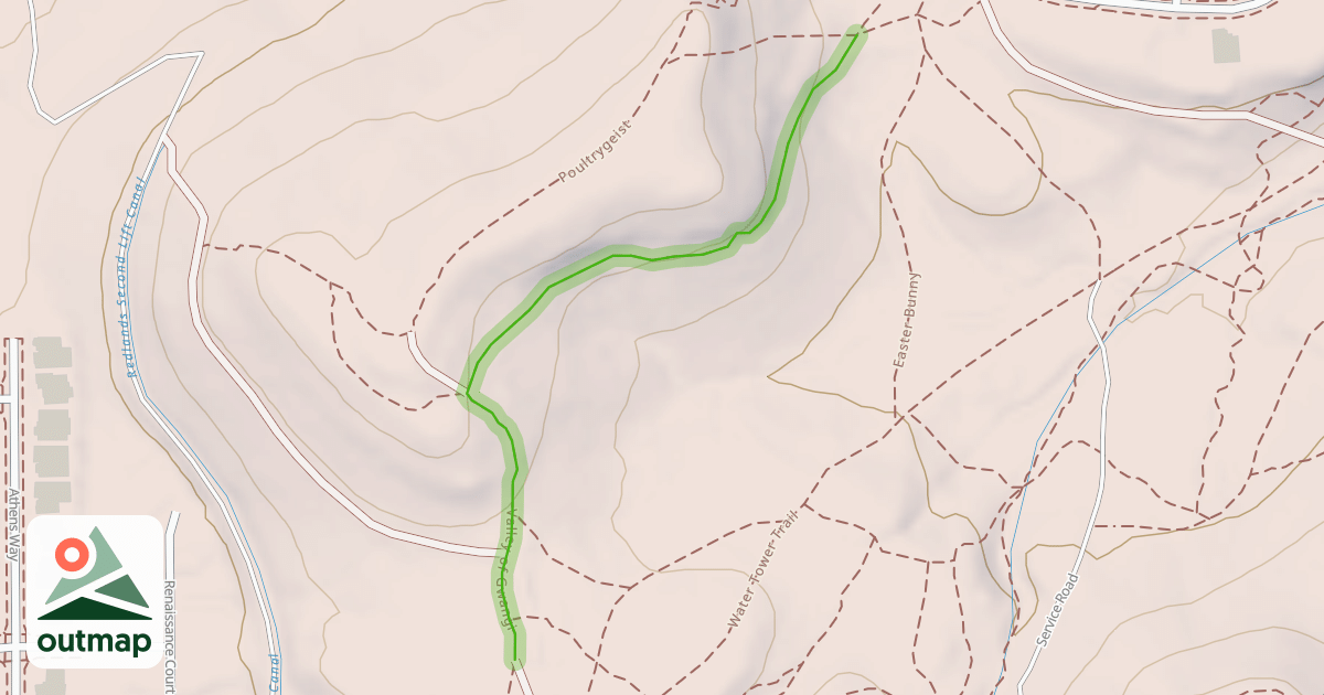 Map of Valley of Gwangi