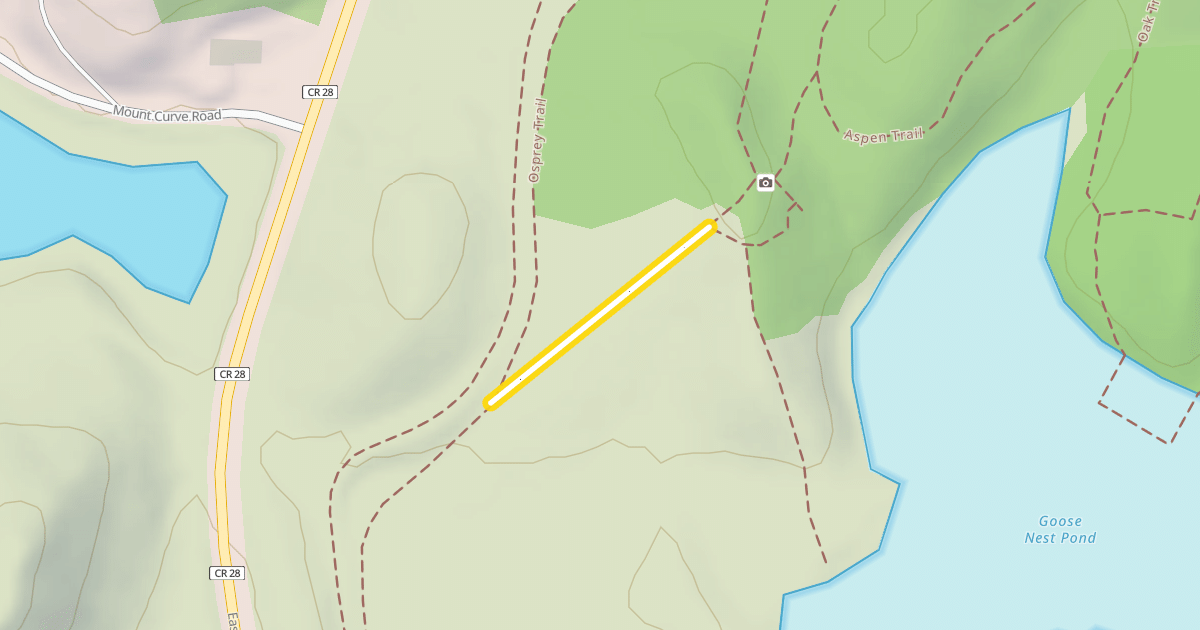 Map preview of Osprey Trail