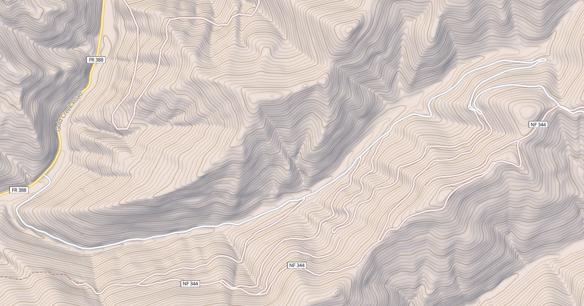 Map preview of EAST FORK GOLD CREEK