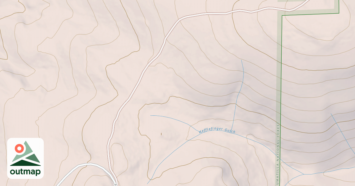 Map of BIG BUTTE LOOKOUT