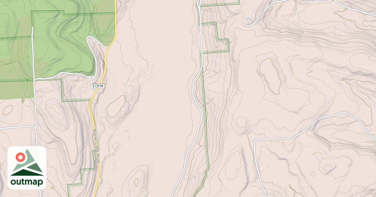 Map of Horse Trail 43