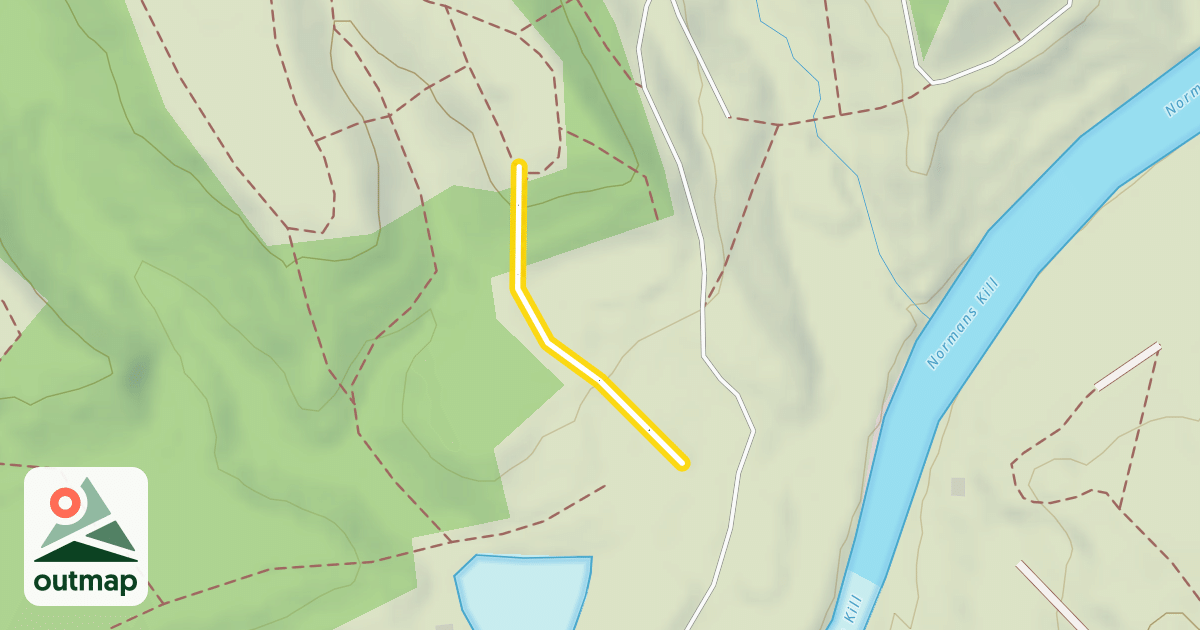 Map of Algonquin Path