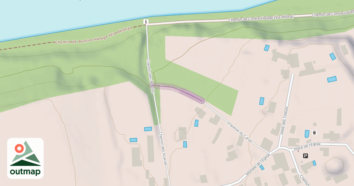 Map of Impasse du Canal