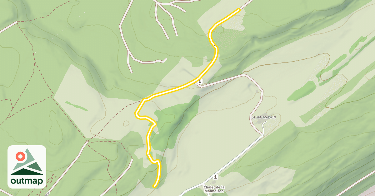 Map of Ronde des Fermes