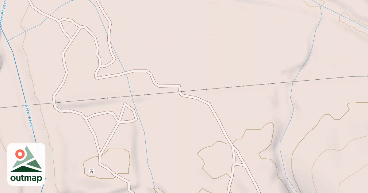 Map of BLM National GTLF Public Motorized Roads 2f12a605-05d4-4110-8dc8-afc31eef925c