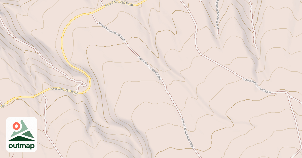 Map of USFS National Forest System Roads {E6E4D896-06A0-4563-9E27-D2EEF61D7B66}