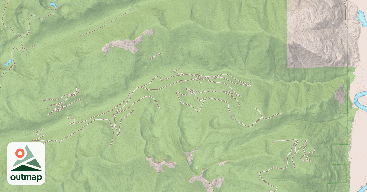 Map of BALL CREEK
