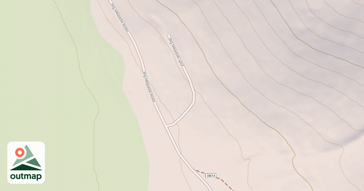 Map of BIG MEADOW