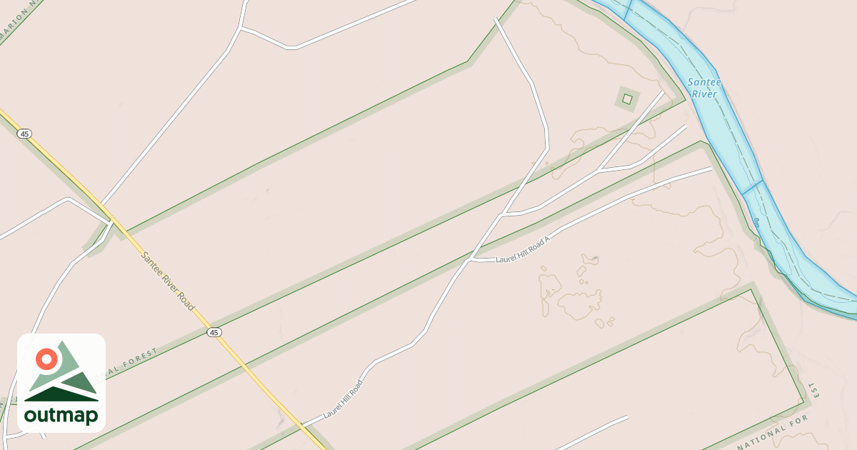 Map of LAUREL HILL
