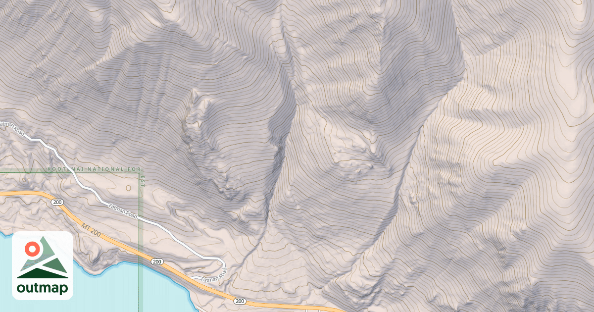 Map of Big Eddy