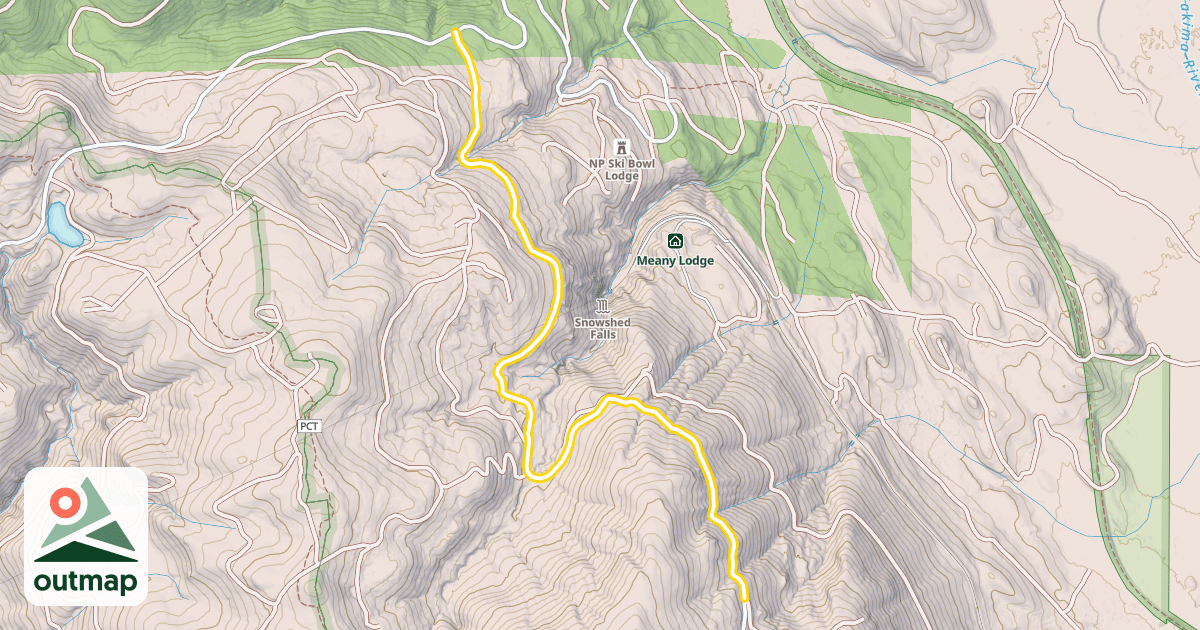 Map of Forest Road 41