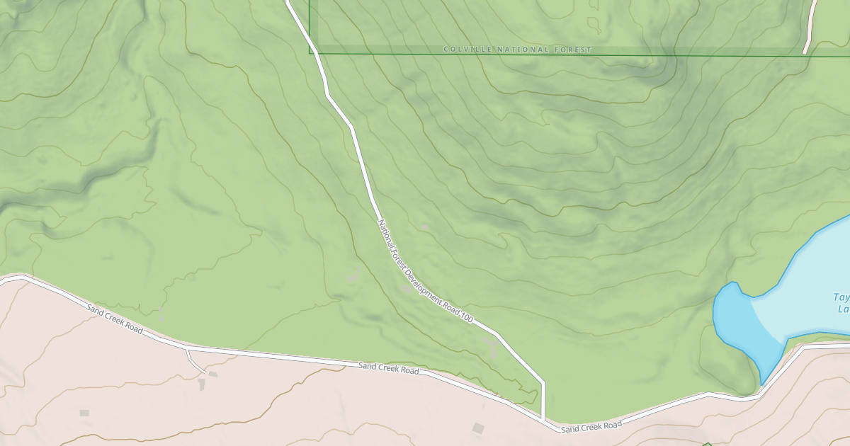 Map preview of SAND CREEK