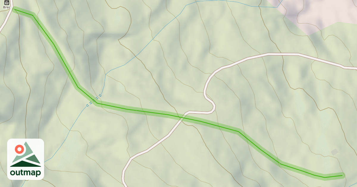 Map of Chemin Côte 2200