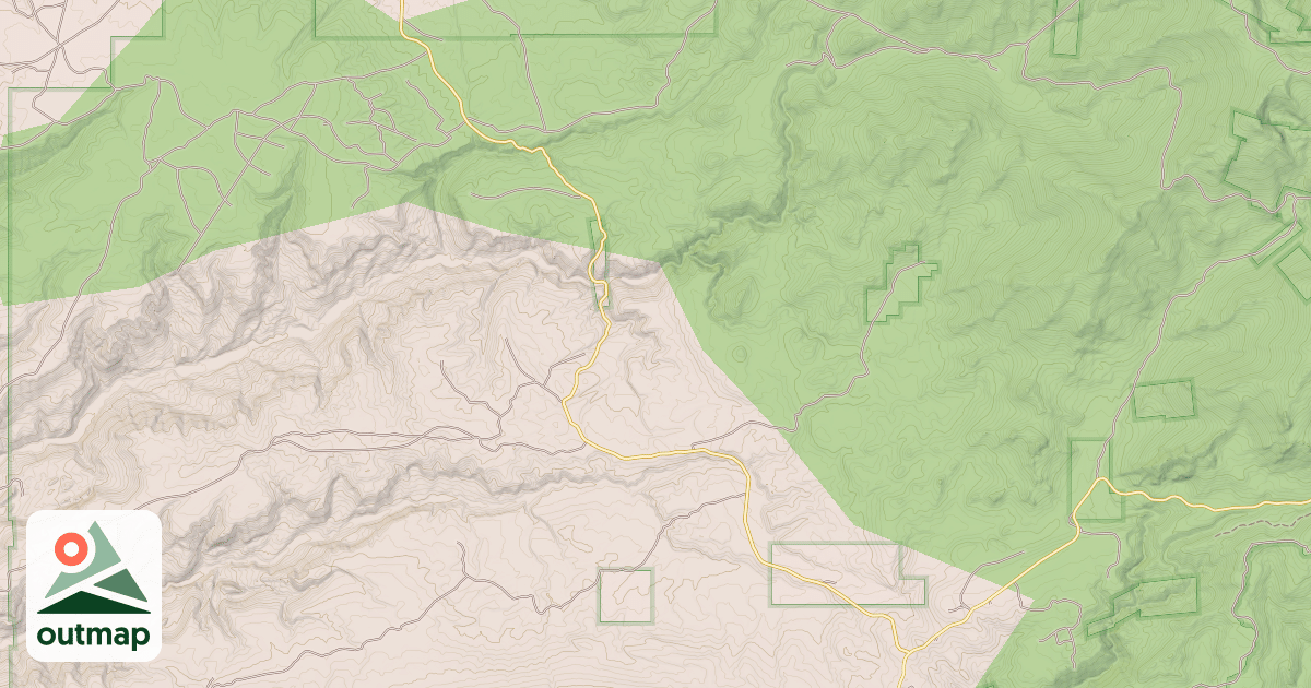 Map of DEEP CREEK