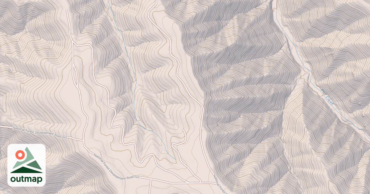 Map of HUCKLEBERRY