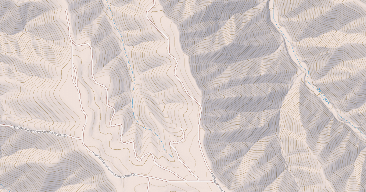 Map preview of HUCKLEBERRY