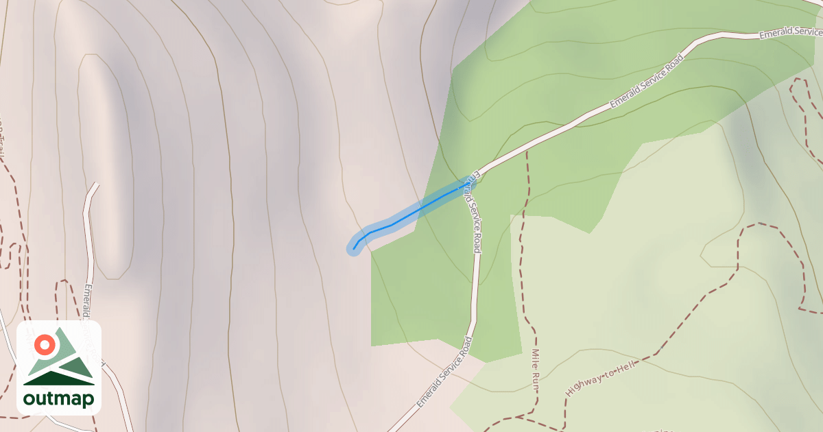 Map of Straight Shot